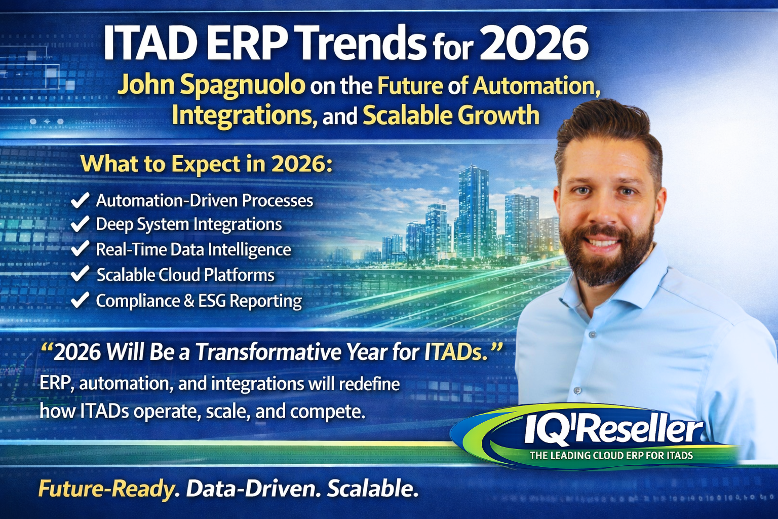 ITAD ERP Trends for 2026: John Spagnuolo of IQ Reseller on the Future of Automation, Integrations, and Scalable Growth
