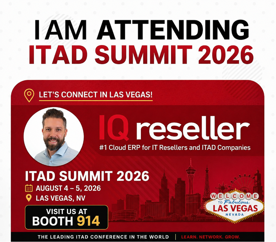 IQ Reseller Is Heading to ITAD Summit 2026 — Visit Us at Booth 914